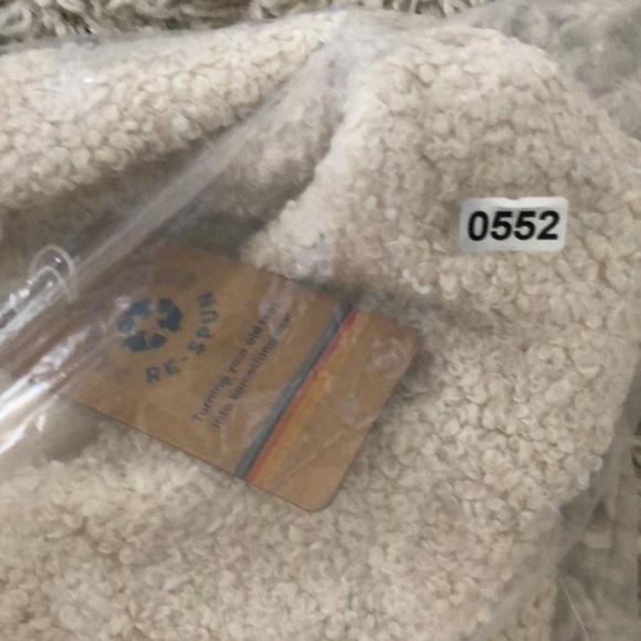 Marine Layer Quebec Sherpa Jacket Cozy Snap Button Antique White Cream NWT S - Picture 7 of 9